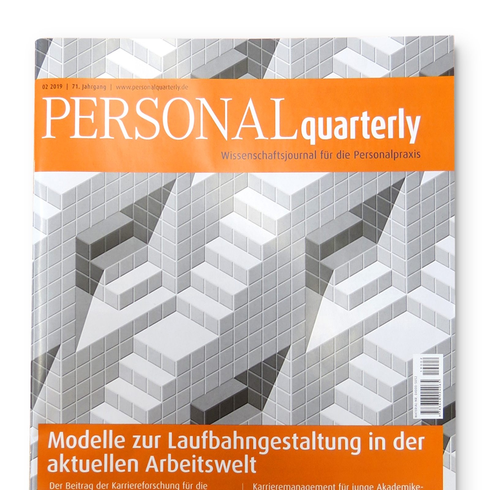 Aktuelle Ausgabe der PERSONALquarterly: Modelle zur Laufbahngestaltung